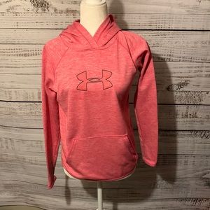 Pink under Armour hoodie size XS